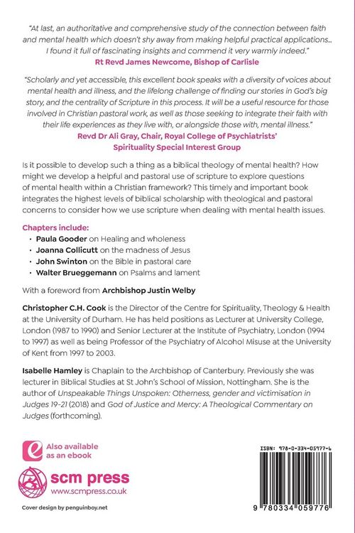 Produktbild: The Bible and Mental Health