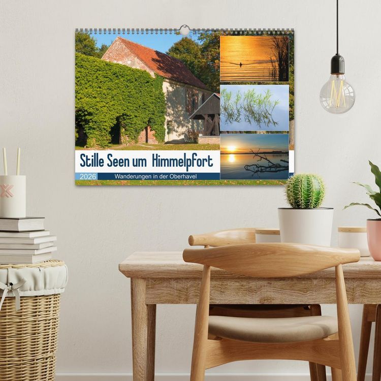 Produktbild: Stille Seen um Himmelpfort (Wandkalender 2026 DIN A3 quer), CALVENDO Monatskalender
