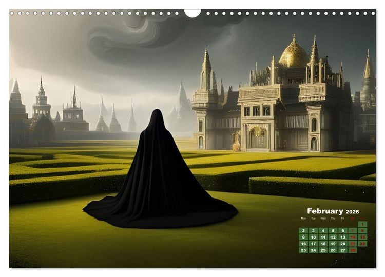 Produktbild: Follow Me... (Wall Calendar 2026 DIN A3 landscape), CALVENDO 12 Month Wall Calendar