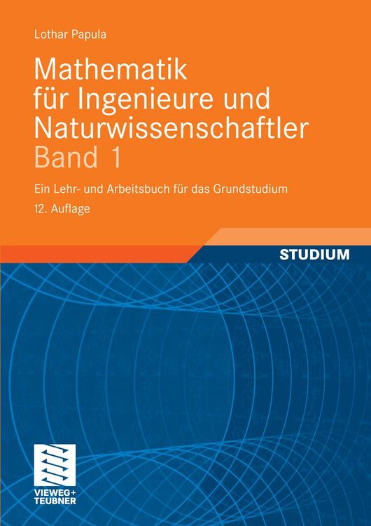 Produktbild: Mathematik f&uuml;r Ingenieure und Naturwissenschaftler Band 1