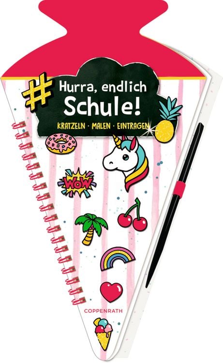 Produktbild: Schultüten-Kratzelbuch