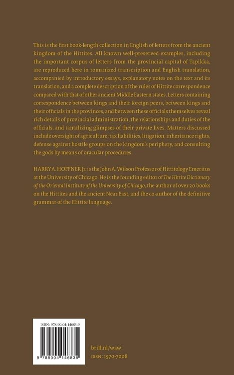 Produktbild: Letters from the Hittite Kingdom