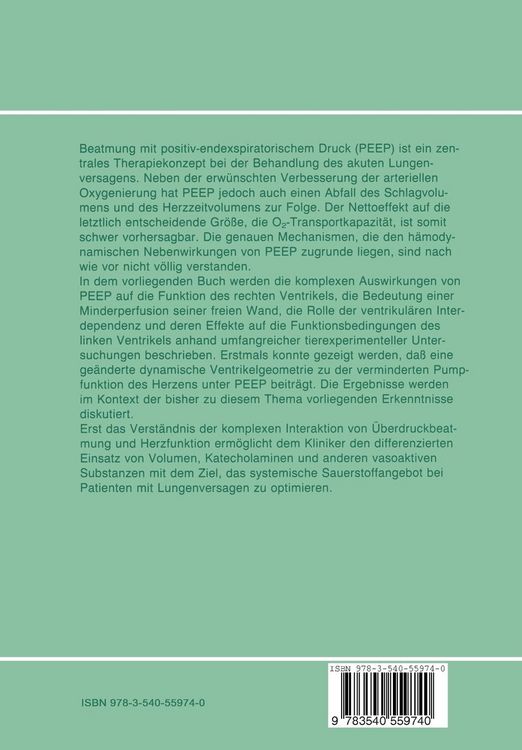 Produktbild: Herzfunktion unter Beatmung