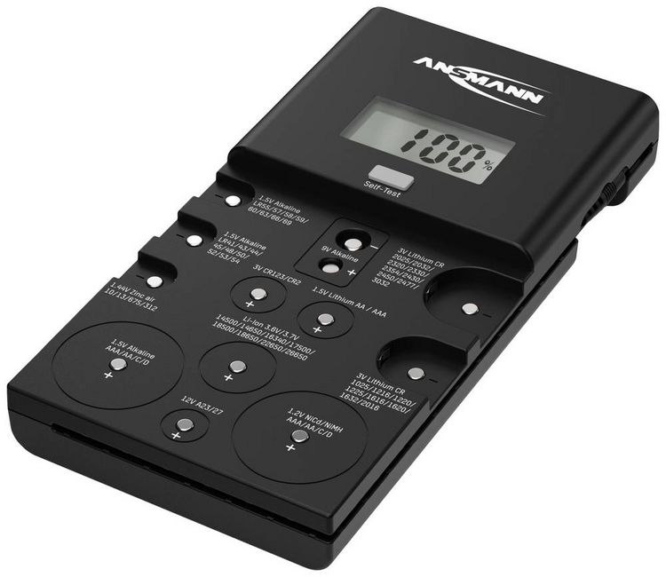 Produktbild: Ansmann Batterietester Energy Check LCD 1900-0100