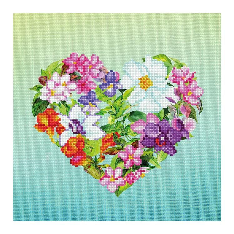 Bild vom Artikel Diamond Dotz - Diamond Painting Blumenherz vom Autor 