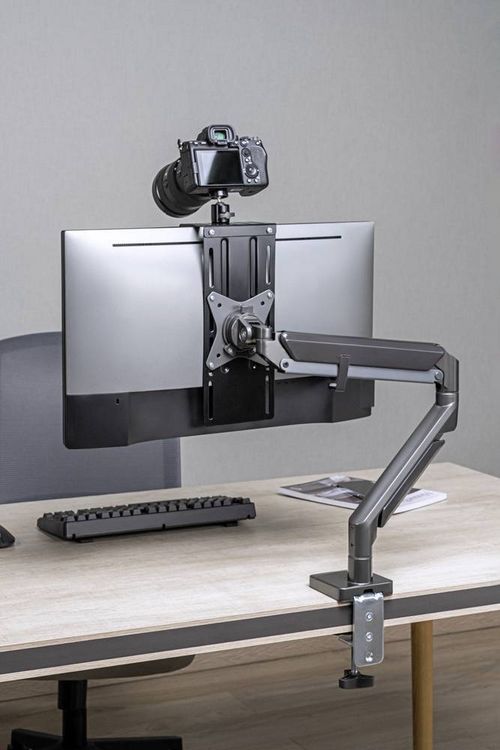 Produktbild: SpeaKa Professional Ger&auml;te-Halterung VESA-kompatibel Passend f&uuml;r Serie (Halter): Universal Schwarz