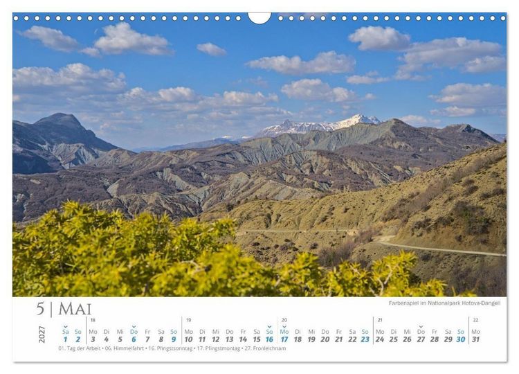 Produktbild: Albanien - wild, authentisch, abenteuerlich (Wandkalender 2027 DIN A3 quer), CALVENDO Monatskalender