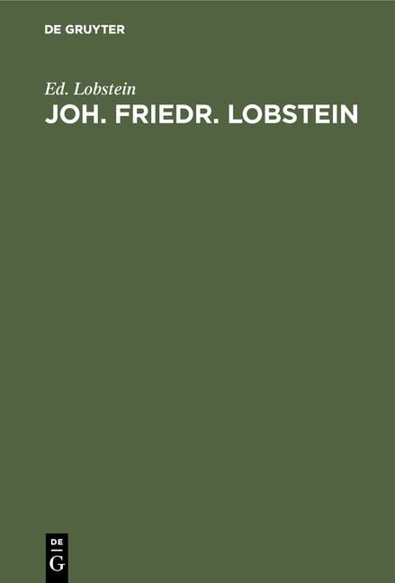 Produktbild: Joh. Friedr. Lobstein