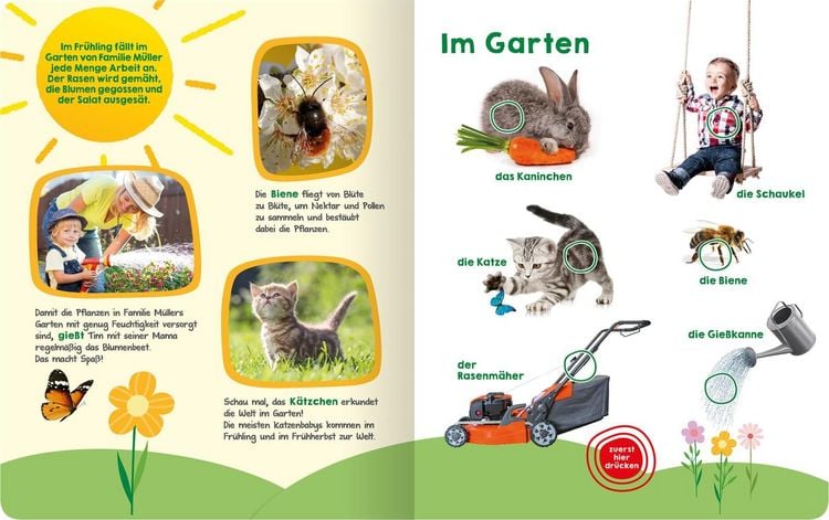 Produktbild: Mein gro&szlig;es Ger&auml;uschebuch &ndash; Fr&uuml;hling
