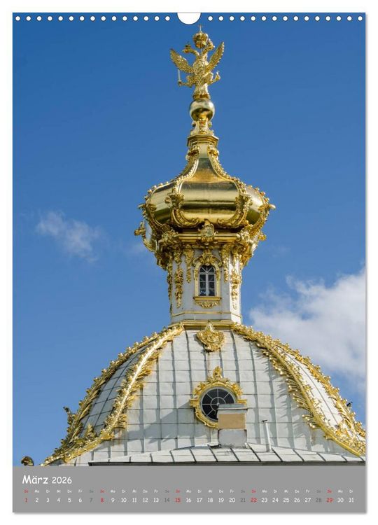 Produktbild: St. Peterburg und Umgebung (Wandkalender 2026 DIN A3 hoch), CALVENDO Monatskalender