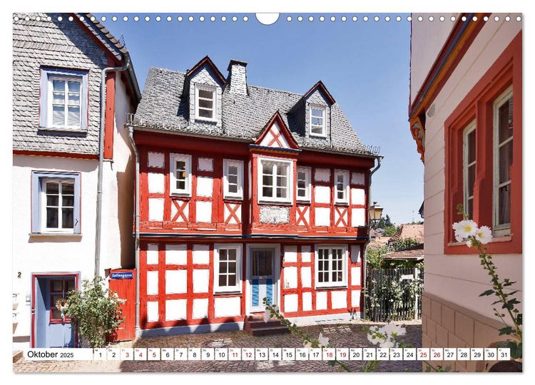 Idstein vom Frankfurter Taxifahrer Petrus Bodenstaff (Wandkalender 2025 DIN A3 quer), CALVENDO Monatskalender