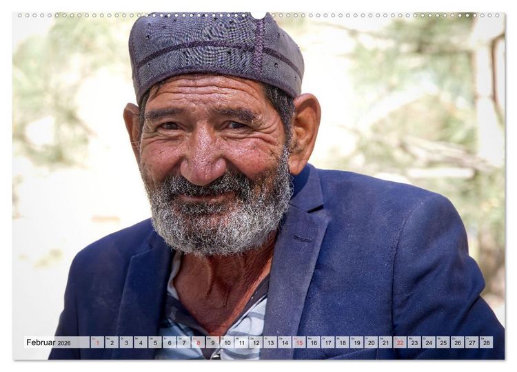 Produktbild: Menschen in Usbekistan (hochwertiger Premium Wandkalender 2026 DIN A2 quer), Kunstdruck in Hochglanz