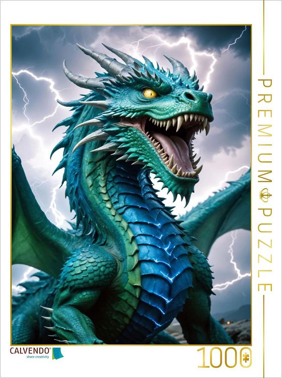 Produktbild: CALVENDO Puzzle Sturmschwinge - Der Herrscher des Himmels | 1000 Teile Lege-Gr&ouml;&szlig;e 64x48cm Foto-Puzzle f&uuml;r gl&uuml;ckliche Stunden