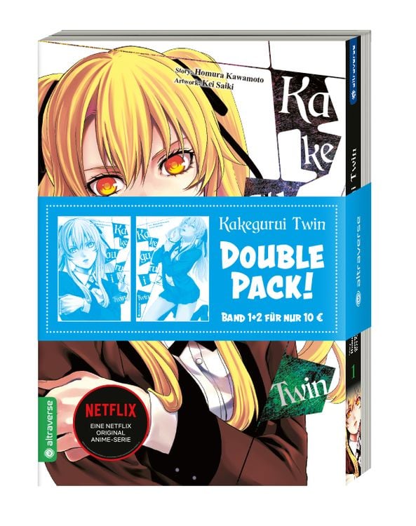 Produktbild: Kakegurui Twin Double Pack Band 01 & 02