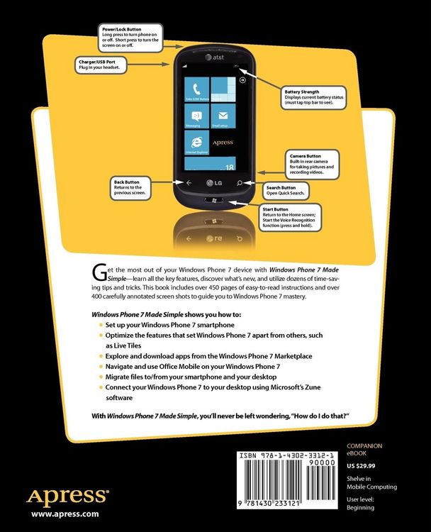 Produktbild: Windows Phone 7 Made Simple