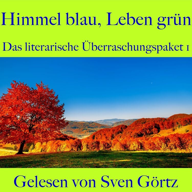 Produktbild: Das literarische &Uuml;berraschungspaket 1: Himmel blau, Leben gr&uuml;n