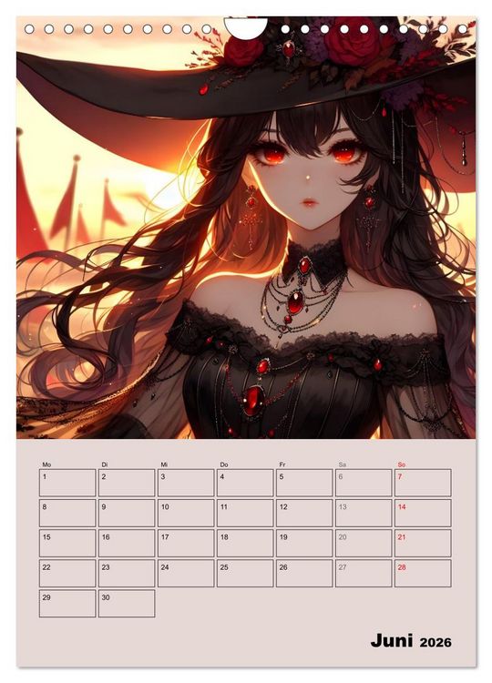 Produktbild: Sehnsucht nach Fantasie (Wandkalender 2026 DIN A4 hoch), CALVENDO Monatskalender