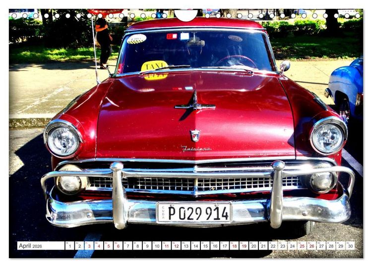 Produktbild: FAIRLANE '55 (Wandkalender 2026 DIN A4 quer), CALVENDO Monatskalender