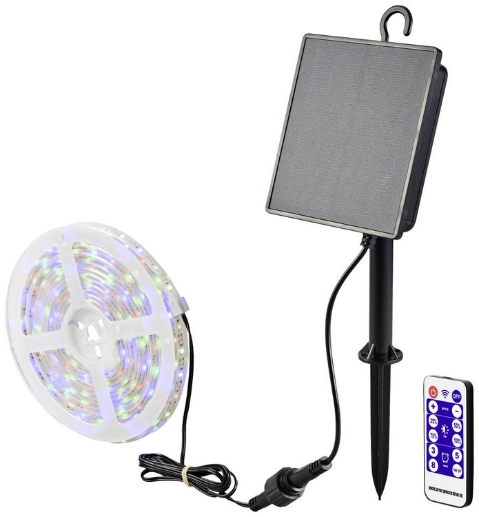 Produktbild: Sygonix SY-5947266 Solar-Lichtschlauch LED LED fest eingebaut 1.8W Transparent