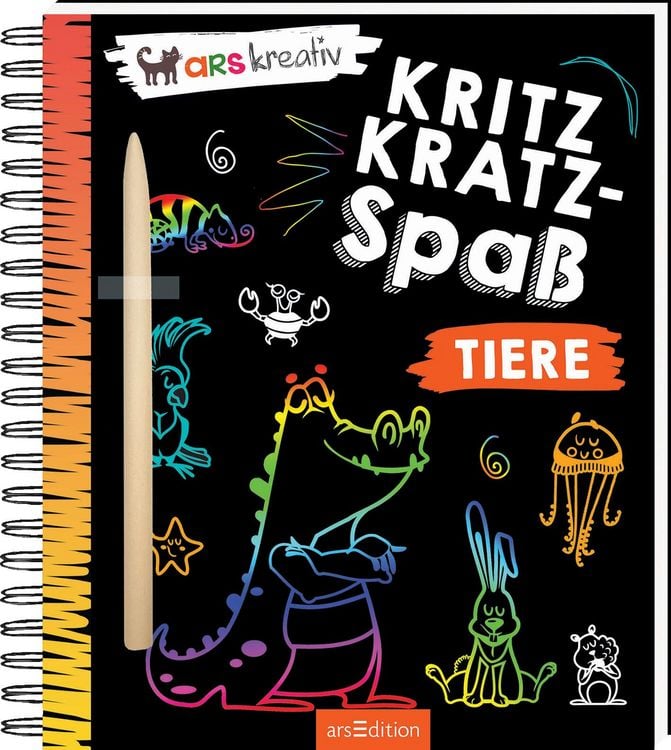Produktbild: Kritzkratz-Spa&szlig; &ndash; Tiere