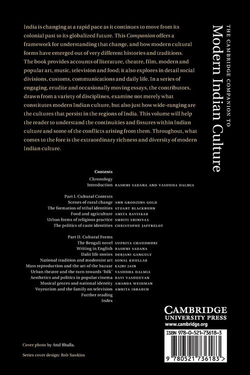 Produktbild: The Cambridge Companion to Modern Indian Culture