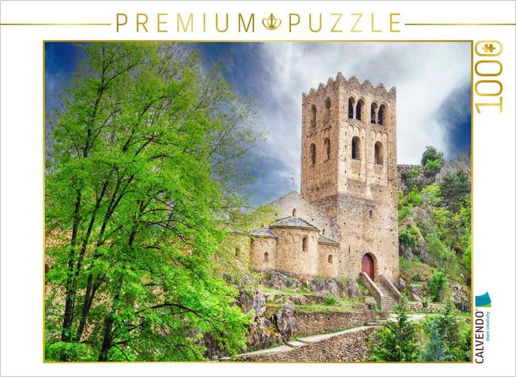 Produktbild: CALVENDO Puzzle Ein Motiv aus dem Kalender Geheimnisvolles Okzitanien. Augenblicke | 1000 Teile Lege-Gr&ouml;&szlig;e 64x48cm Foto-Puzzle f&uuml;r gl&uuml;ckliche Stunden