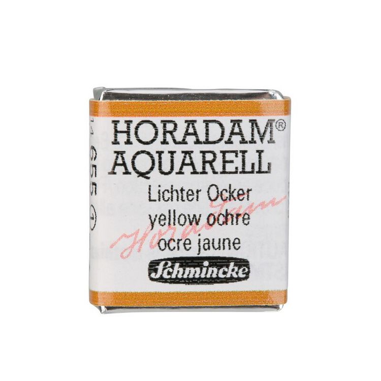 Produktbild: Schmincke Horadam Aquarell 1/2 N&auml;pfchen, Lichter Ocker