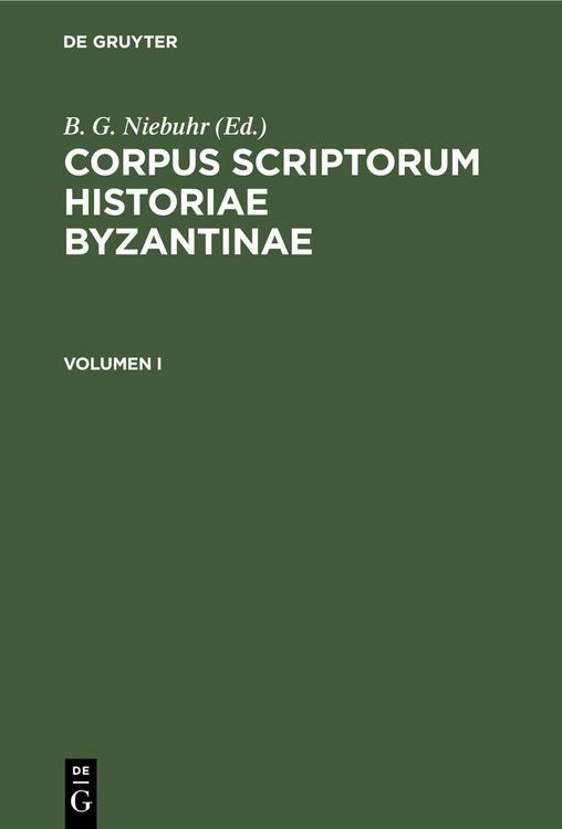 Produktbild: Corpus scriptorum historiae Byzantinae. Chronicon Paschale. Volumen I