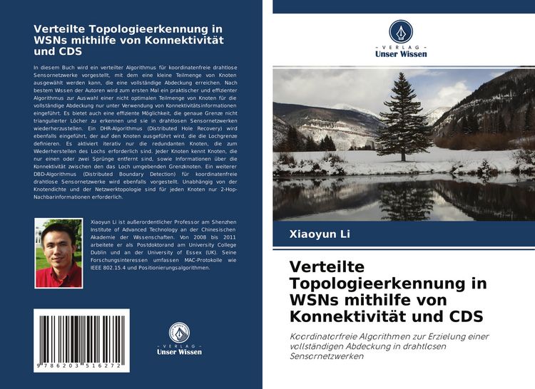 Produktbild: Verteilte Topologieerkennung in WSNs mithilfe von Konnektivit&auml;t und CDS
