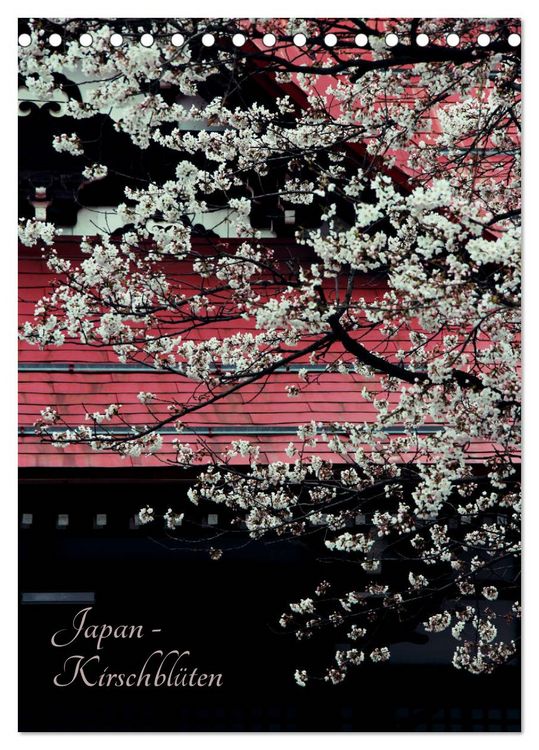 Produktbild: Japan - Kirschbl&uuml;ten (Tischkalender 2026 DIN A5 hoch), CALVENDO Monatskalender