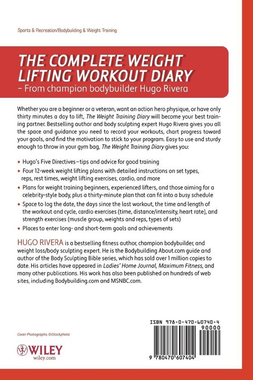 Produktbild: The Weight Training Diary
