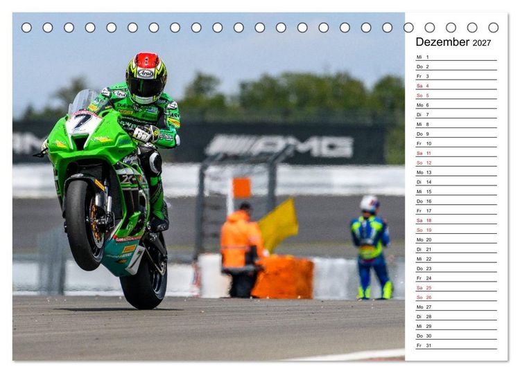 Produktbild: Faszination Superbikes (Tischkalender 2027 DIN A5 quer), CALVENDO Monatskalender