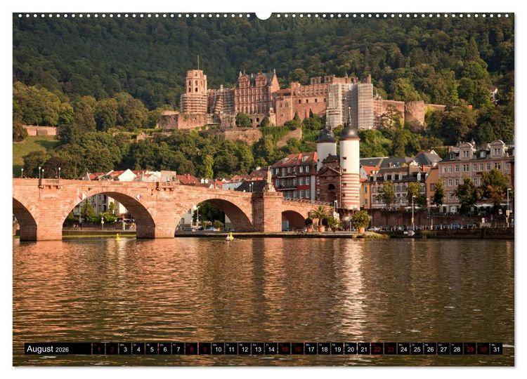Produktbild: Deutschlands Fl&uuml;sse (Wandkalender 2026 DIN A2 quer), CALVENDO Monatskalender