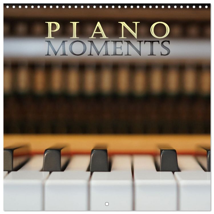 Produktbild: Piano Moments (Wall Calendar 2026 12 &times; 12 Inch) CALVENDO 12 Month Wall Calendar