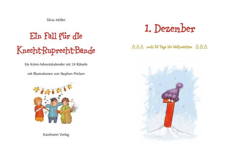 Produktbild: Ein Fall f&uuml;r die Knecht-Ruprecht-Bande. Ein Krimi-Adventskalender mit 24 R&auml;tseln