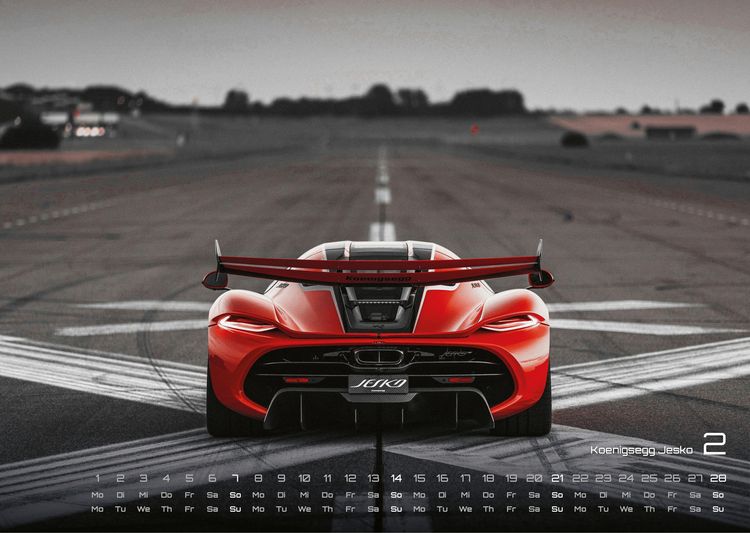 Produktbild: Sportwagen - PS-Boliden - 2027 - Kalender DIN A3