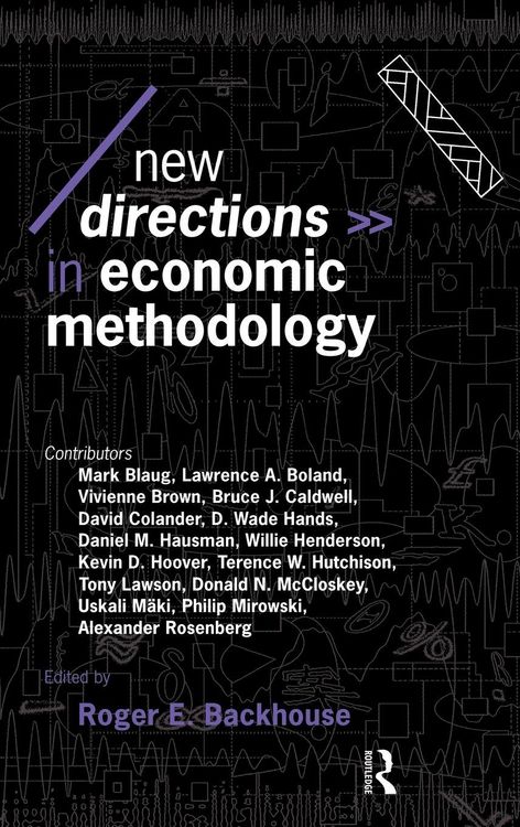 Produktbild: New Directions in Economic Methodology