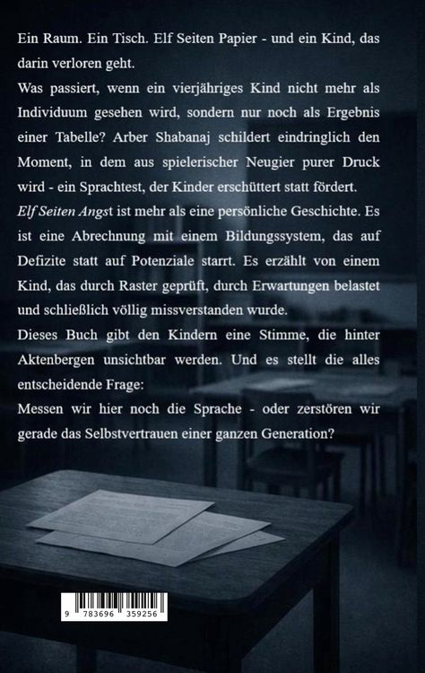 Produktbild: Elf Seiten Angst