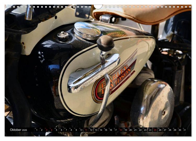 Produktbild: Harley Davidson WLA 750 (Wandkalender 2026 DIN A3 quer), CALVENDO Monatskalender