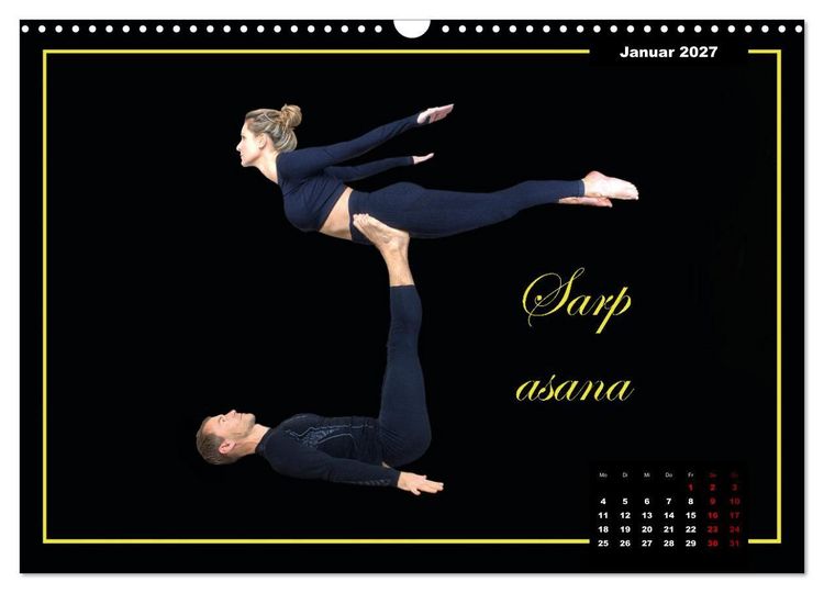 Produktbild: Yoga - Asana (Wandkalender 2027 DIN A3 quer), CALVENDO Monatskalender