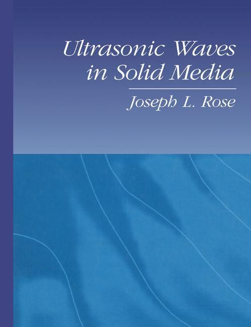 Produktbild: Ultrasonic Waves in Solid Media