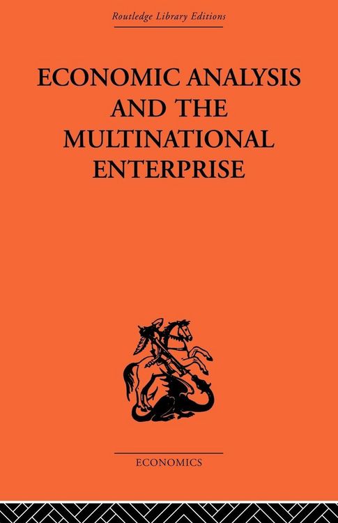 Produktbild: Economic Analysis and Multinational Enterprise