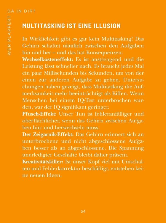 Produktbild: Die 1-Minuten-Strategie gegen Overthinking