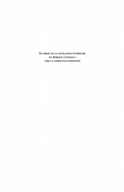 Produktbild: Le droit de la navigation interieure en