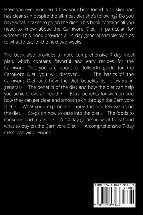 Produktbild: Carnivore Diet for Women