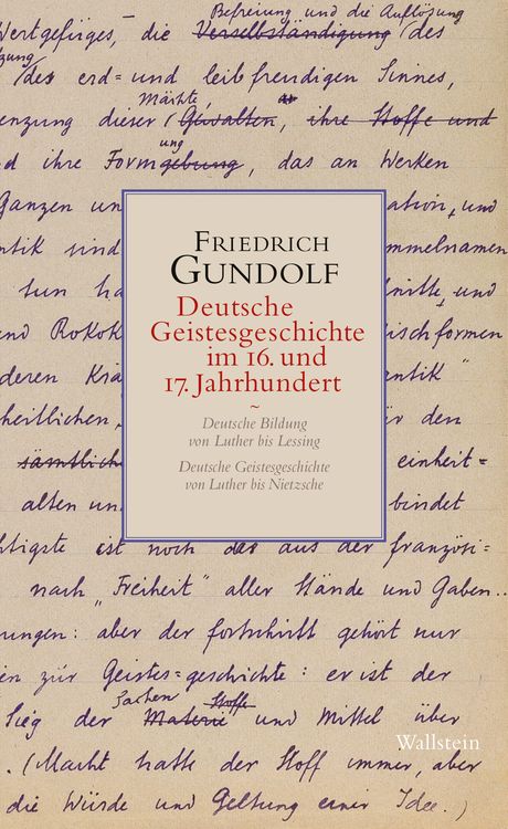 Produktbild: Deutsche Geistesgeschichte im 16. und 17. Jahrhundert