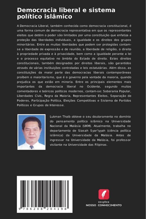 Produktbild: Democracia liberal e sistema pol&iacute;tico isl&acirc;mico