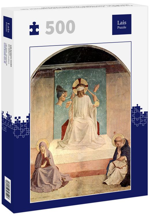 Produktbild: Lais Puzzle Fra Angelico - Freskenzyklus im Dominikanerkloster San Marco in Florenz, Szene: Verspottung Christi 500 Teile