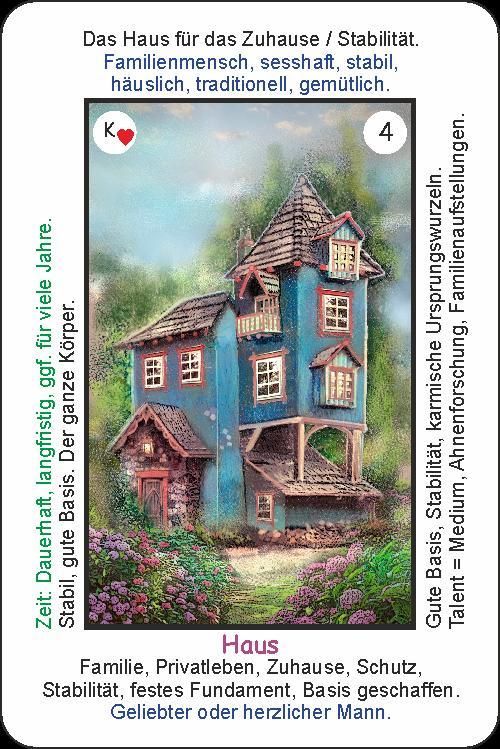 Produktbild: Angelinas 40 mystische Beginner - Lenormandkarten