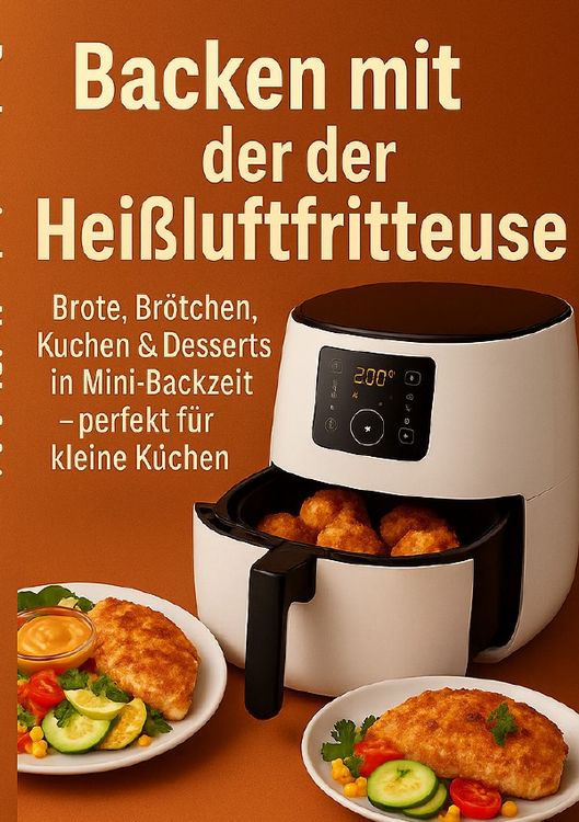 Produktbild: Backen mit der Hei&szlig;luftfritteuse